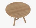 Tom Raffield May Coffee Table Oak Modèle 3d