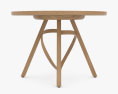 Tom Raffield May Coffee Table Oak 3D 모델 