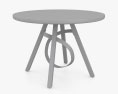 Tom Raffield May Coffee Table Oak Modello 3D