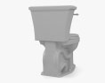 Toto Clayton Height toilet 3D模型