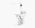 Toto Entrada Close Coupled Elongated Two Piece toilet 3D модель