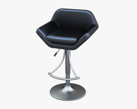 Valencia Adjustable Bar stool 3D model