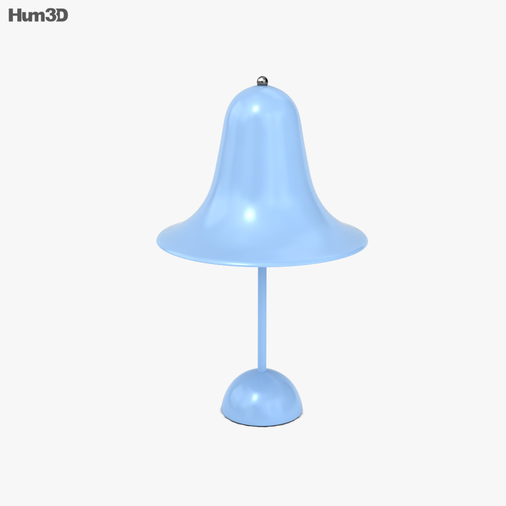 Verpan Pantop настольная лампа 3D модель