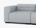 Vilmers Bluemary Sofa 3d model