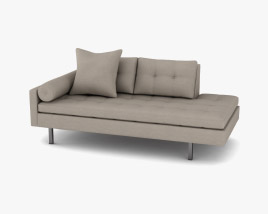 Vioski Chicago Lounge Sofa 3D model