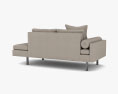 Vioski Chicago Lounge Sofa 3d model