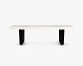Vitra Nelson Bench 3D 모델 