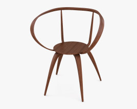 Vitra Pretzel Chair 3D model