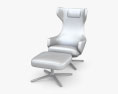 Vitra Grand Repos 扶手椅 3D模型