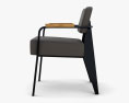 Vitra Fauteuil Direction 扶手椅 3D模型