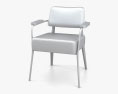 Vitra Fauteuil Direction Кресло 3D модель