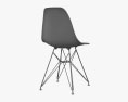 Vitra Eames DSR Side chair 3d model