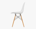 Vitra Eames Plastic DSW Side chair 3d model