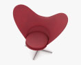 Vitra Verner Panton Heart Cone Стул 3D модель