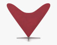 Vitra Verner Panton Heart Cone Silla Modelo 3D