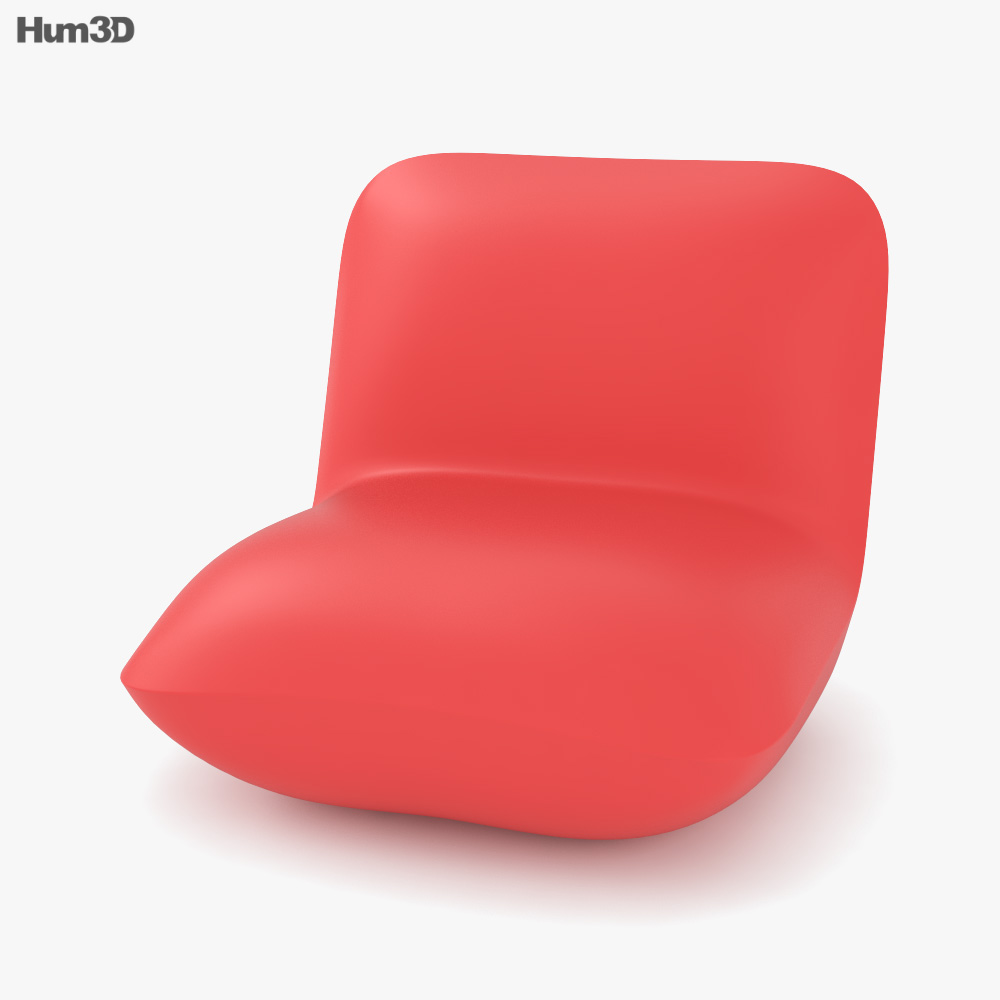 Vondom Pillow Chaise longue Modèle 3D