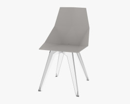 Vondom Faz Cadeira de Jantar Modelo 3d