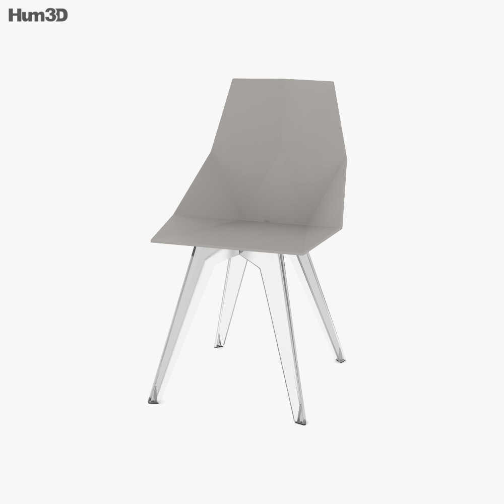 Vondom Faz Cadeira de Jantar Modelo 3d