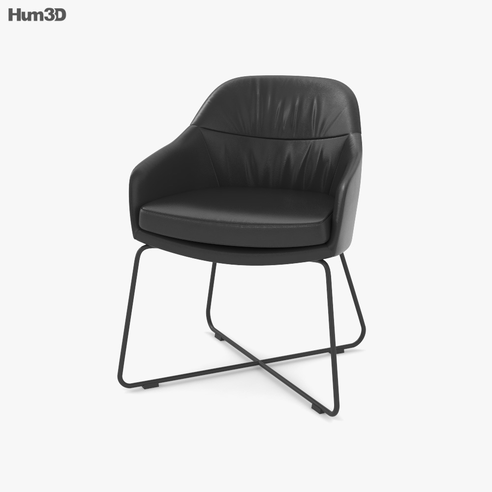 Wendelbo Caspar Chair 3D model