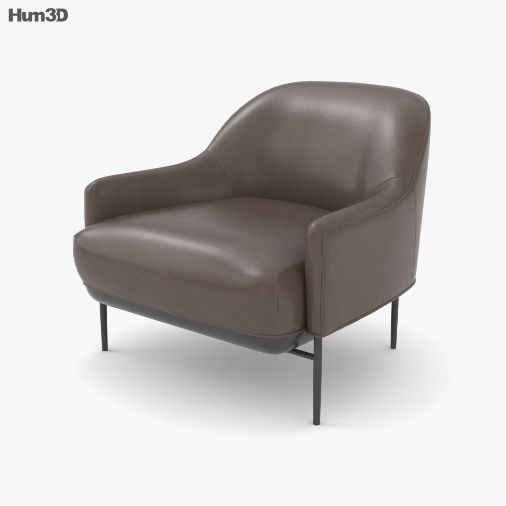 Wendelbo Chill Chair 3D model