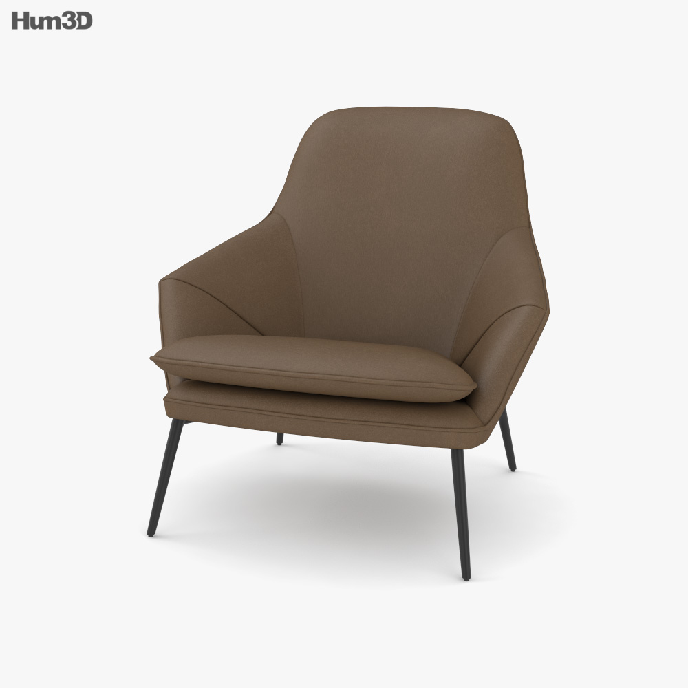 Wendelbo Hug Chair 3D model