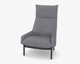 Wendelbo Sunday Lounge chair 3D model