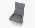 Wendelbo Sunday Lounge chair Modelo 3D