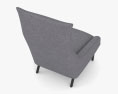 Wendelbo Sunday Lounge chair Modelo 3D
