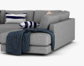 West Elm Haven Schnitt Sofa 3D-Modell