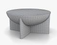 West Elm Monti Lava Coffee table 3d model