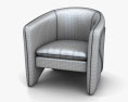 West Elm Thea 椅子 3D模型
