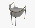 West Elm Lenox 餐椅 3D模型