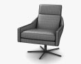 West Elm Austin Swivel armchair 3d model