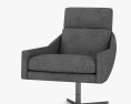 West Elm Austin Swivel armchair 3d model