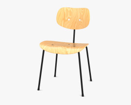 Wilde And Spieth SE 68 Chair 3D model
