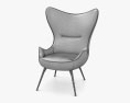 Wittmann Contessa Chair 3d model