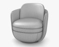 Wittmann Miles Lounge chair 3d model