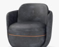Wittmann Miles Lounge chair Modello 3D