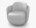 Wittmann Miles Cadeira de Lounge Modelo 3d