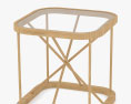 Woodnotes Twiggy Tisch 3D-Modell