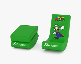 XRocker Nintendo Video Rocker Super Mario Joy Collection Luigi Modelo 3D