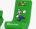 XRocker Nintendo Video Rocker Super Mario Joy Collection Luigi Modelo 3D