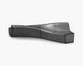 Zaha Hadid Moraine Sofa 3d model