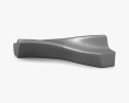 Zaha Hadid Moraine Sofa 3D-Modell