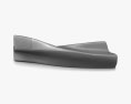 Zaha Hadid Moraine 소파 3D 모델 