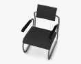 Zanotta Santelia 扶手椅 3D模型