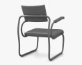 Zanotta Santelia 扶手椅 3D模型