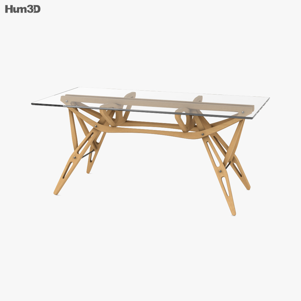 Zanotta Real Table 3D model