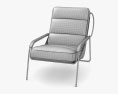 Zanotta Maggiolina Lounge chair Modello 3D