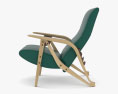 Zanotta Glida 扶手椅 3D模型